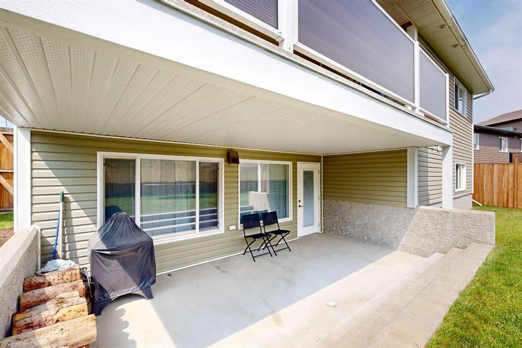 31 Spruce Road, Whitecourt, AB - Outdoor With Deck Patio Veranda With Exterior
