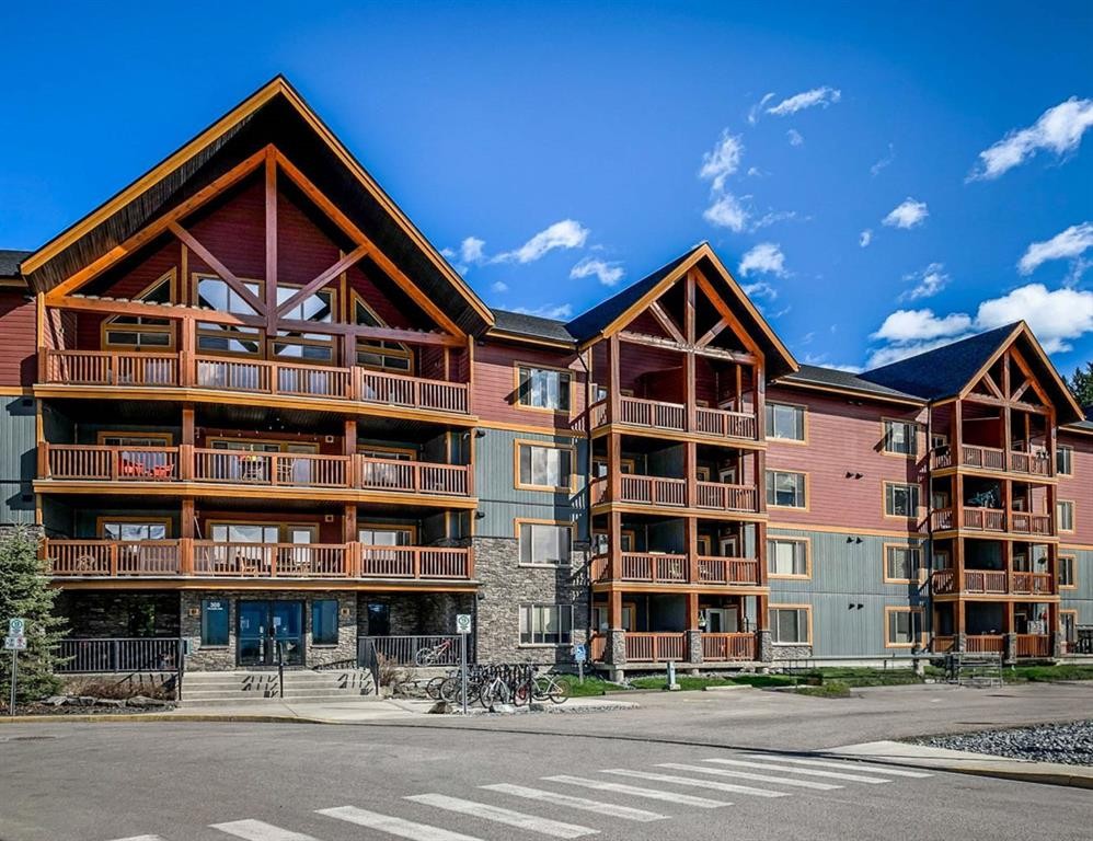 120-300 Palliser Lane, Canmore, AB - Outdoor With Facade