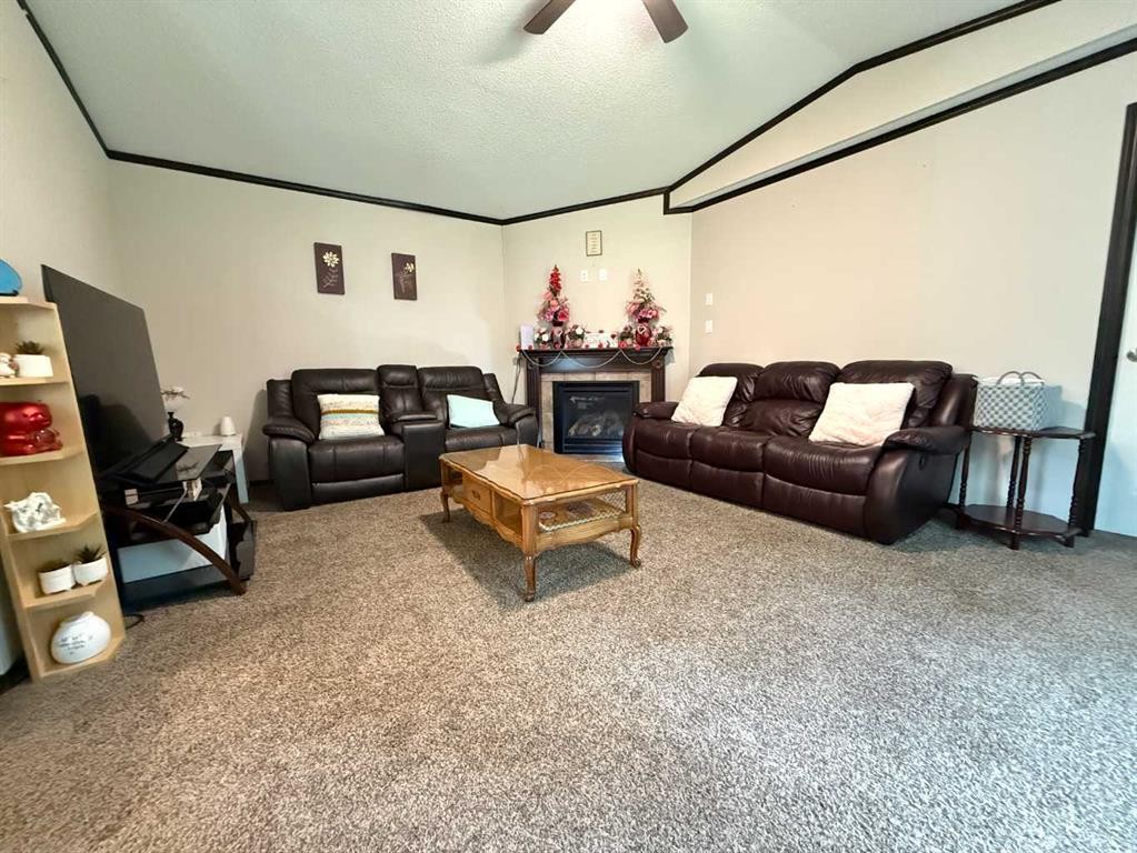 8 131074 Twp Rd 590, Rural Woodlands County, AB - Indoor With Fireplace