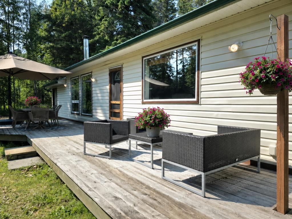 14 Marten Drive, Marten Beach, AB - Outdoor With Deck Patio Veranda With Exterior