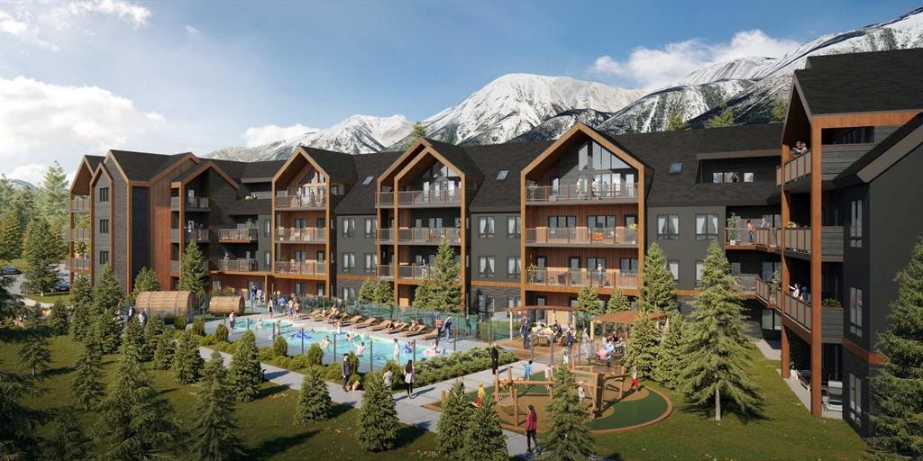 112-1736 Bow Valley, Canmore, AB - Outdoor With Facade