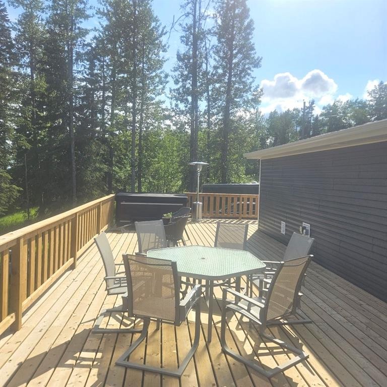28-590059 Range Road 110, Rural Woodlands County, AB - Outdoor With Deck Patio Veranda With Exterior