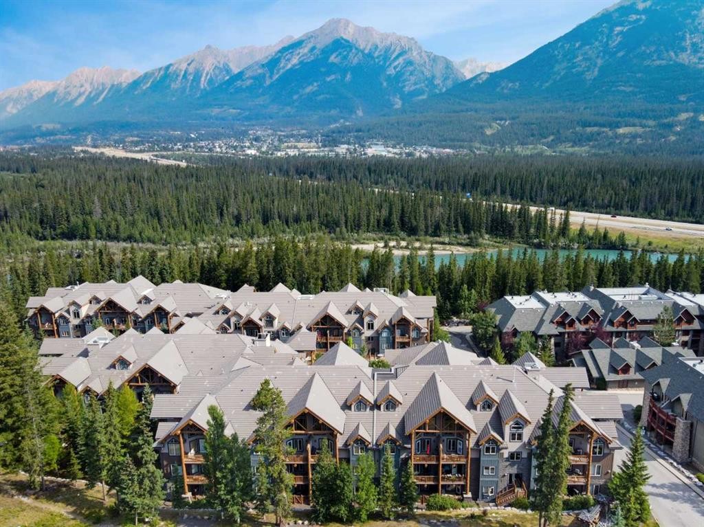 307-155 Crossbow Place, Canmore, AB - Outdoor With View