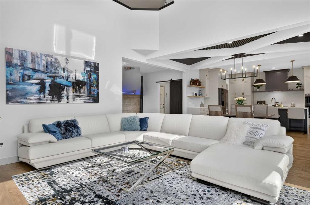 55 Riverdale Bend, Whitecourt, AB - Indoor Photo Showing Living Room