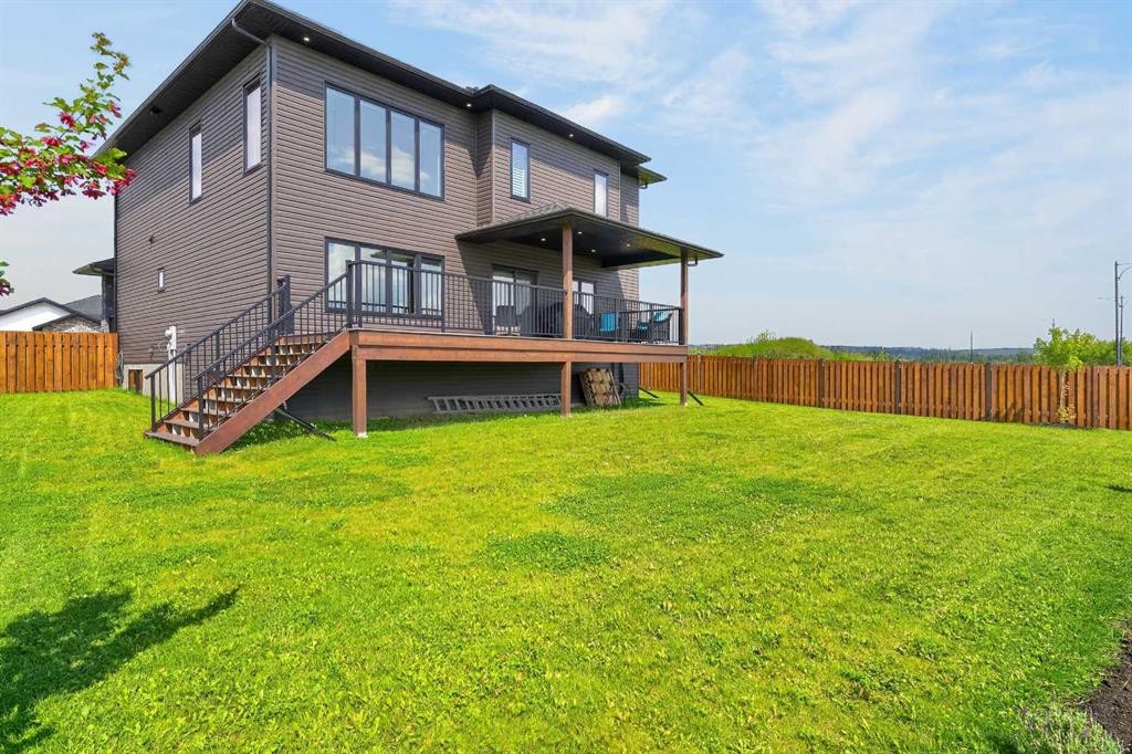 55 Riverdale Bend, Whitecourt, AB - Outdoor With Deck Patio Veranda