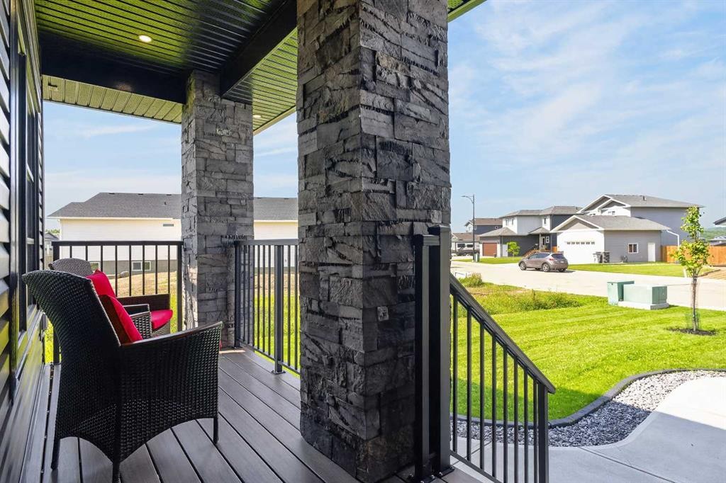 55 Riverdale Bend, Whitecourt, AB - Outdoor With Deck Patio Veranda With Exterior