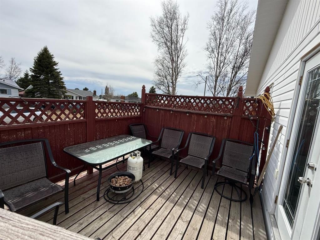 59 A&B Centennial Crescent, Swan Hills, AB - Outdoor With Deck Patio Veranda