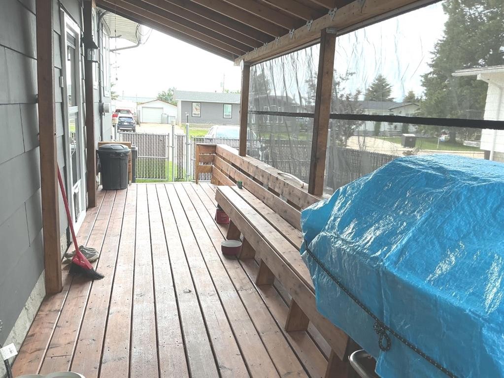 28 Centennial Crescent, Swan Hills, AB - Outdoor With Deck Patio Veranda With Exterior