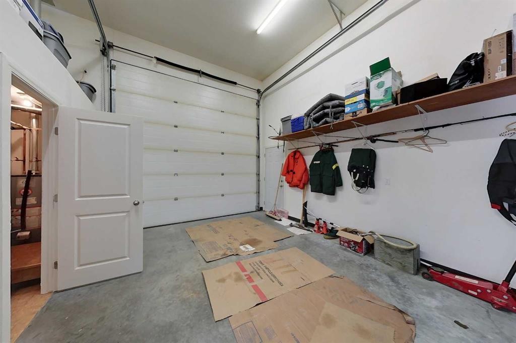 734041 Range Road, Wagner, AB - Indoor Photo Showing Garage