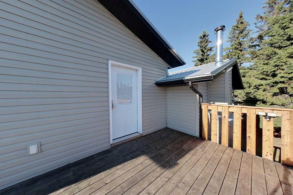 734041 Range Road, Wagner, AB - Outdoor With Deck Patio Veranda With Exterior