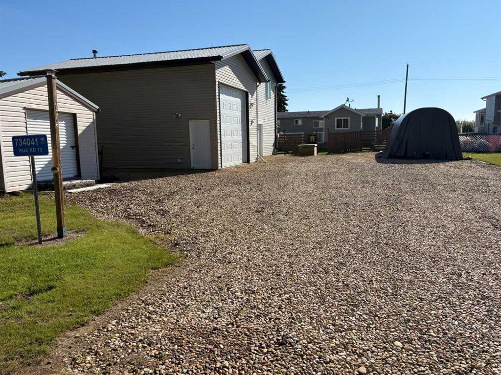 734041 Range Road, Wagner, AB - Outdoor With Exterior