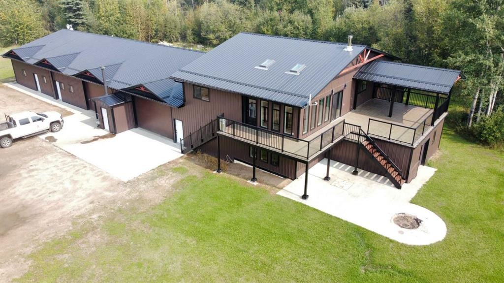 655059 Highway 813, Rural Athabasca County, AB - Outdoor With Deck Patio Veranda