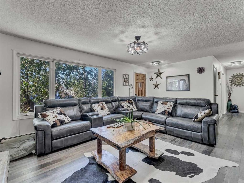 517 Tulip Street, Rosemary, AB - Indoor Photo Showing Living Room