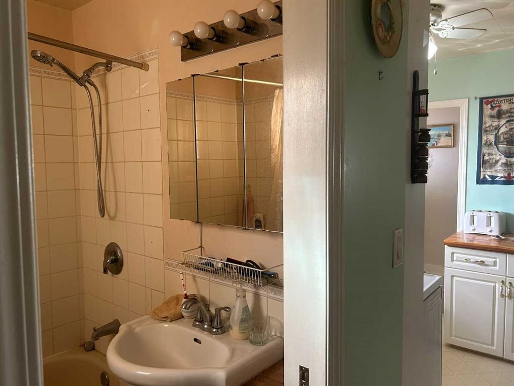 123 Centre Street, Torrington, AB - Indoor Photo Showing Bathroom