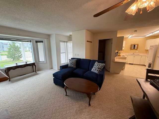830 Birchwood Close, Drumheller, AB - Indoor Photo Showing Living Room