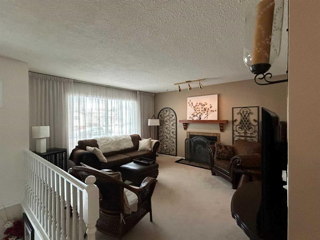 4529 Shannon Drive, Olds, AB - Indoor With Fireplace