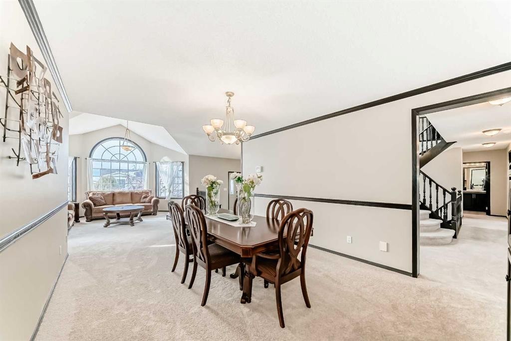 5 Chinook Crescent, Beiseker, AB - Indoor Photo Showing Dining Room