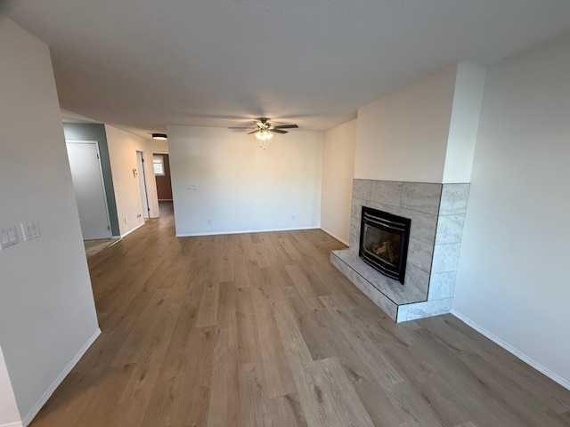 830 Birchwood Close, Drumheller, AB - Indoor Photo Showing Living Room With Fireplace