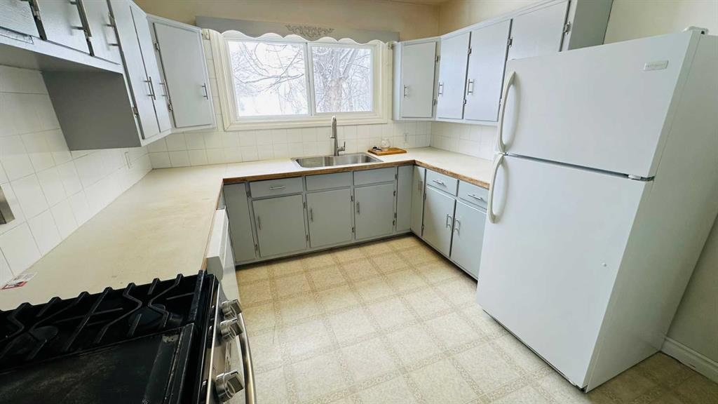 1133 300 Newcastle Place, Drumheller, AB - Indoor Photo Showing Kitchen