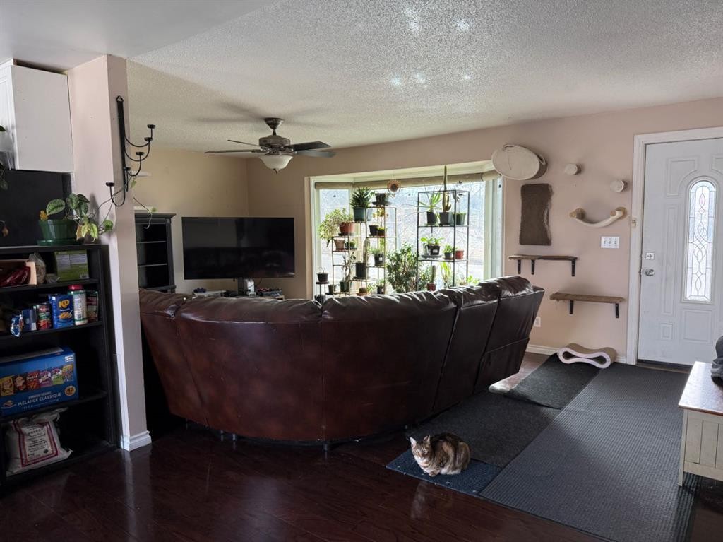 706 2 Street Se, Drumheller, AB - Indoor Photo Showing Living Room