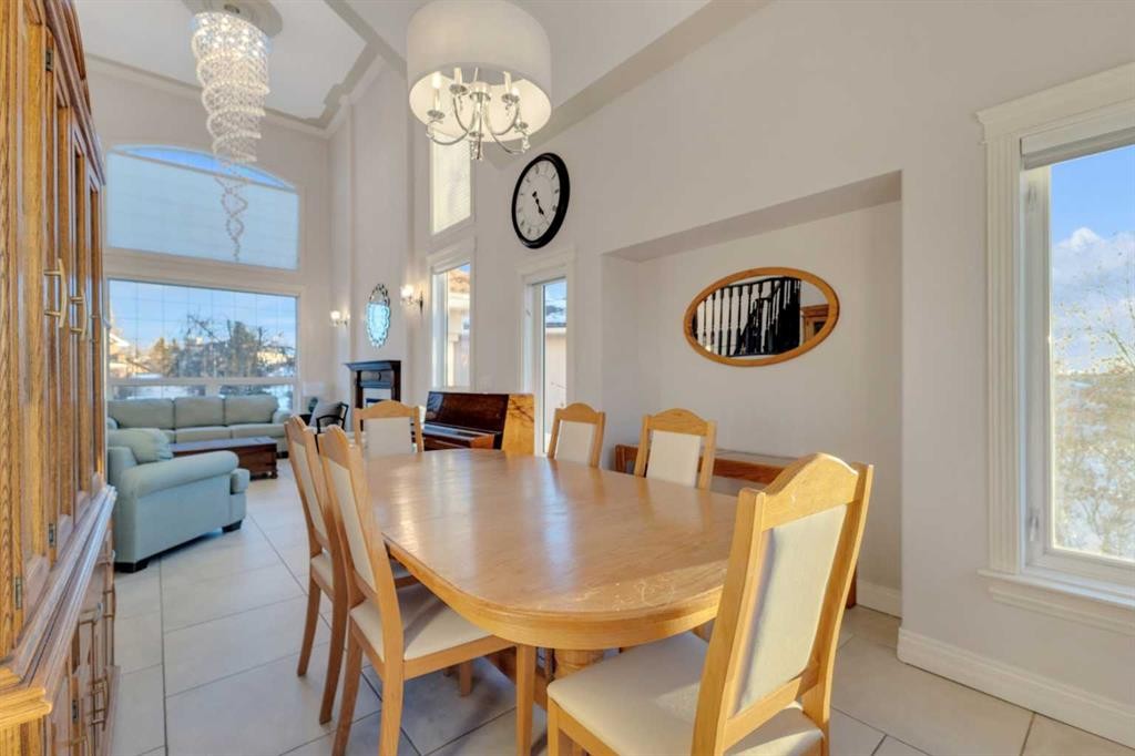 25 Ashmore Close, Red Deer, AB - Indoor Photo Showing Dining Room