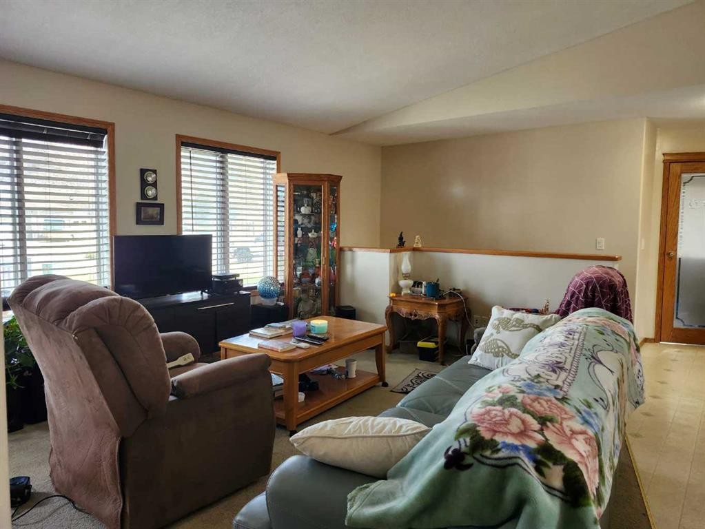 242 Mcnab Close, Drumheller, AB - Indoor Photo Showing Living Room
