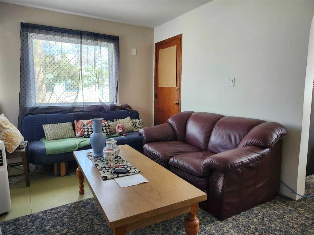 355 4 Street West, Drumheller, AB - Indoor Photo Showing Living Room