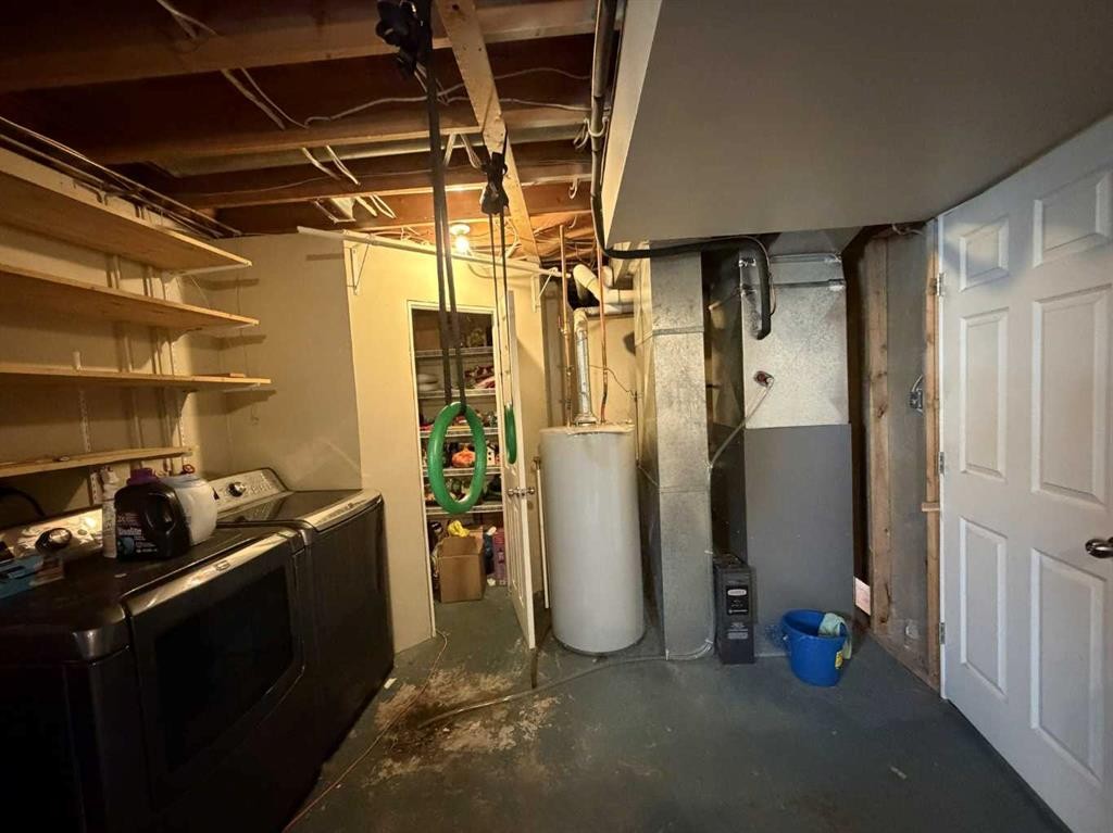 3917 52 Street, Taber, AB - Indoor Photo Showing Basement
