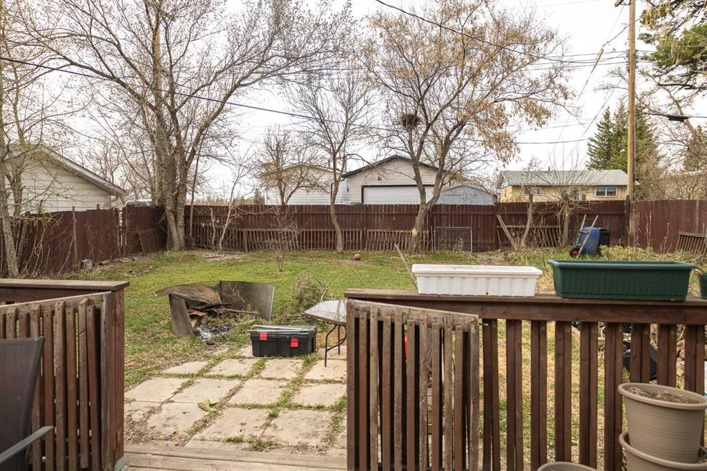 5132 49 Avenue, Onoway, AB - Outdoor With Deck Patio Veranda With Backyard