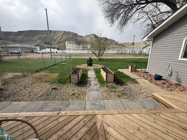 148 4 Street, Drumheller, AB - Outdoor With Deck Patio Veranda