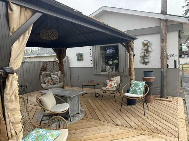 148 4 Street, Drumheller, AB - Outdoor With Deck Patio Veranda With Exterior