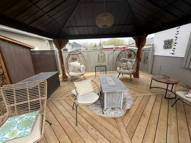 148 4 Street, Drumheller, AB - Outdoor With Deck Patio Veranda With Exterior