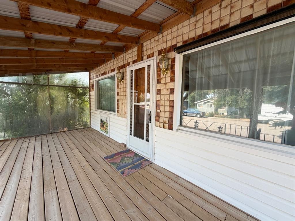 510 Bruce Avenue, Carbon, AB - Outdoor With Deck Patio Veranda With Exterior