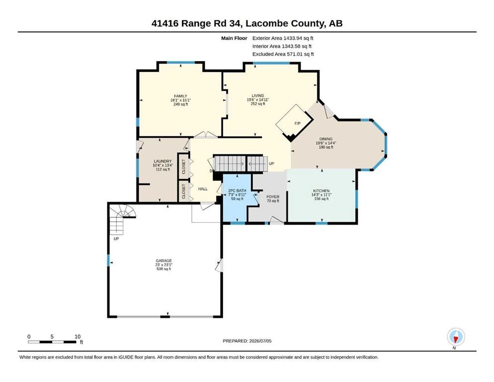 41416 Range Road 34, Rural Lacombe County, AB