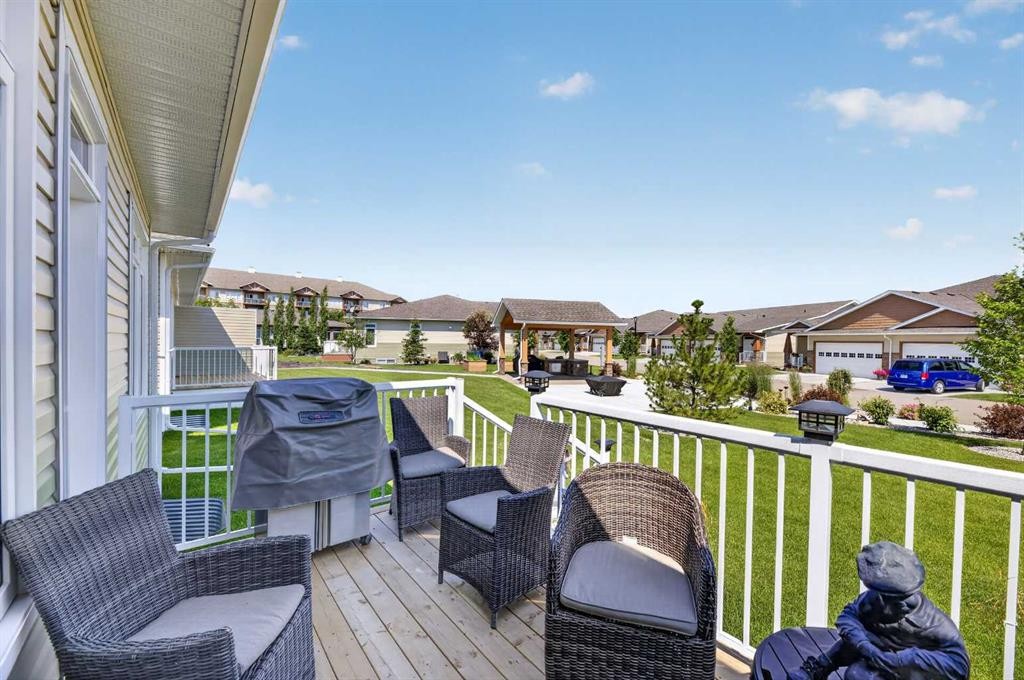 1109 Cornerstone Crescent, Olds, AB - Outdoor With Deck Patio Veranda