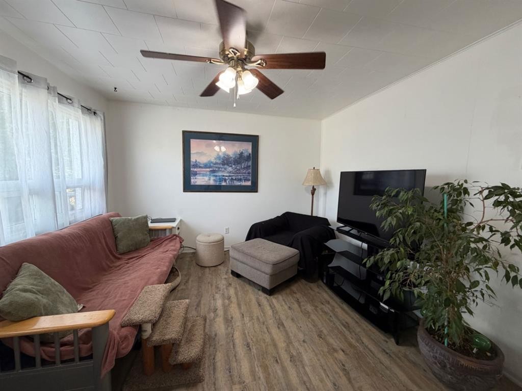 97 Villa Street, Drumheller, AB - Indoor Photo Showing Living Room