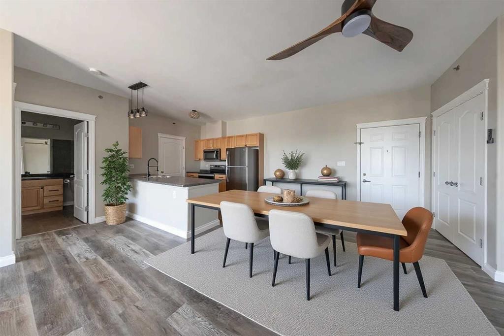 #405-6802 42 Street, Lloydminster, AB - Indoor Photo Showing Dining Room