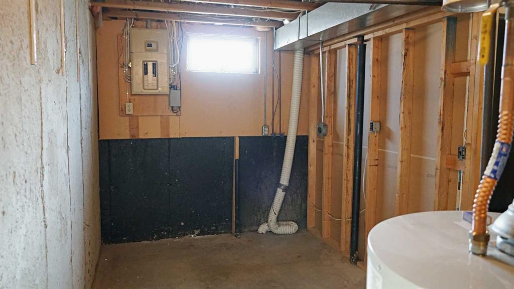 4907 53 Avenue, Kitscoty, AB - Indoor Photo Showing Basement