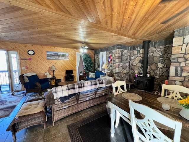 64 Suffern Lake, Suffern Lake, SK - Indoor With Fireplace