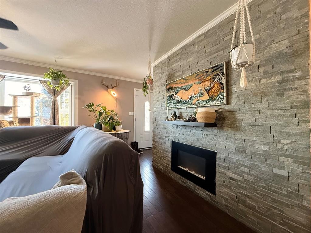 3304 54 Avenue, Lloydminster, AB - Indoor With Fireplace