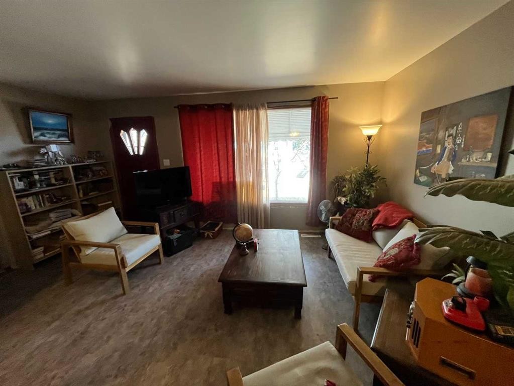 5127 52 Street, Mannville, AB - Indoor Photo Showing Living Room