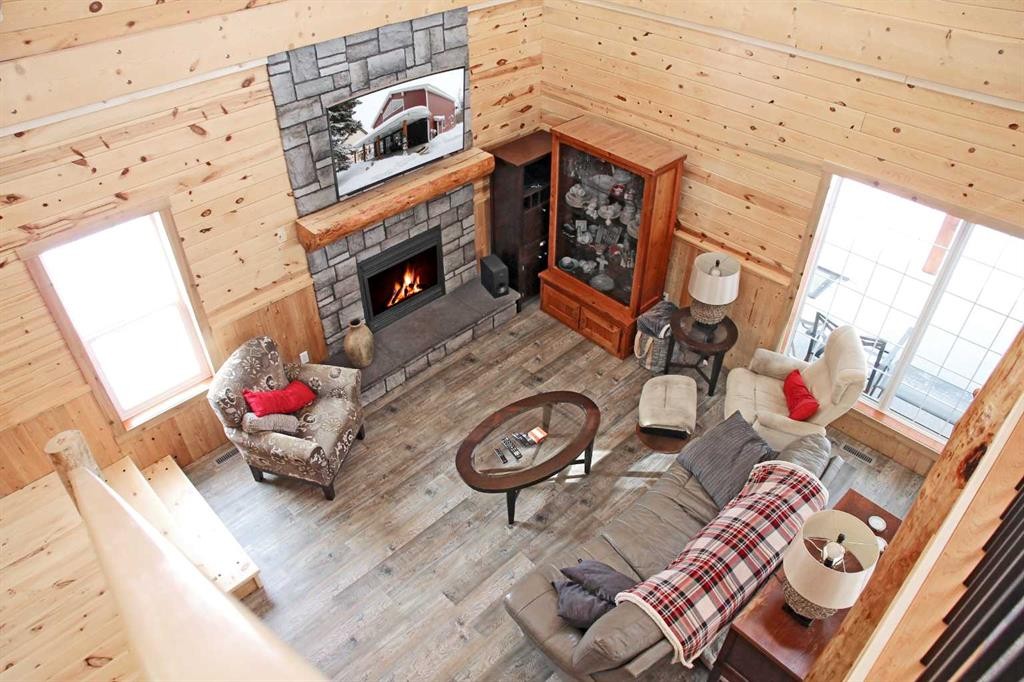 1028 Birch Place, Turtle Lake, SK - Indoor With Fireplace