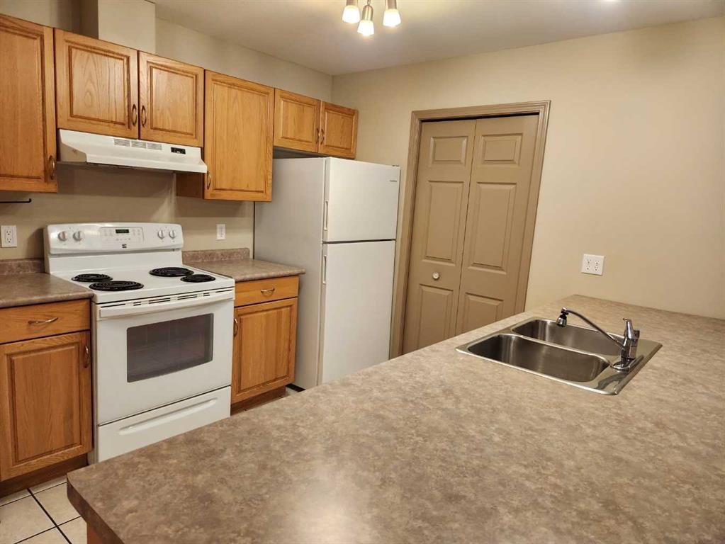 102A-6608 42, Lloydminster, AB - Indoor Photo Showing Kitchen With Double Sink