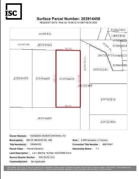 1 Kopp Drive, Turtle Lake, SK