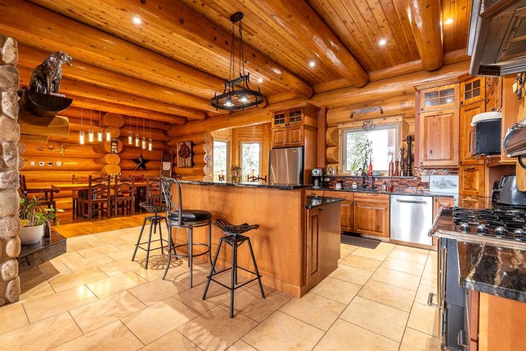 62407 Range Road 431, Ardmore, AB - Indoor Photo Showing Kitchen