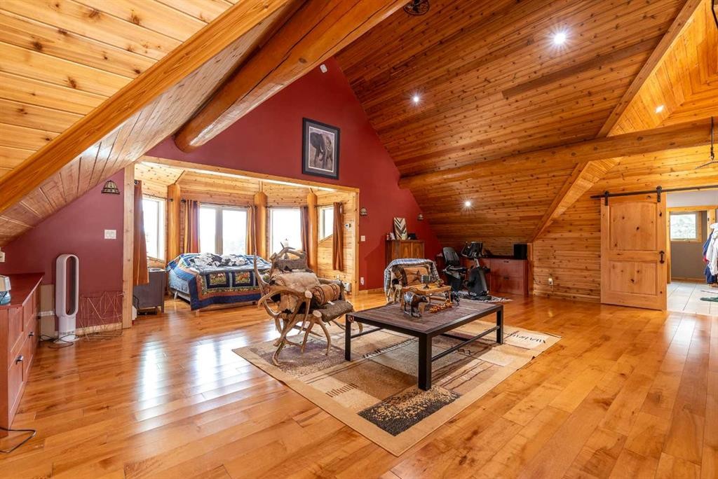 62407 Range Road 431, Ardmore, AB - Indoor Photo Showing Living Room