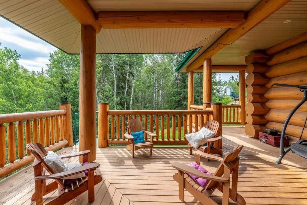 62407 Range Road 431, Ardmore, AB - Outdoor With Deck Patio Veranda With Exterior