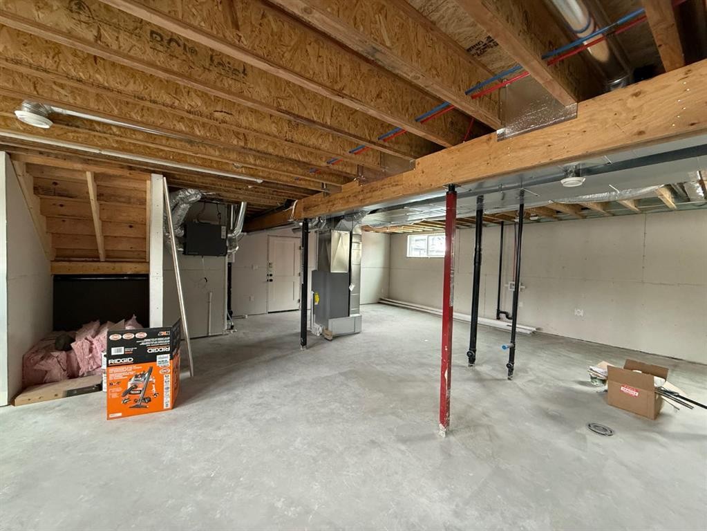 7115 37 Street, Lloydminster, AB - Indoor Photo Showing Basement