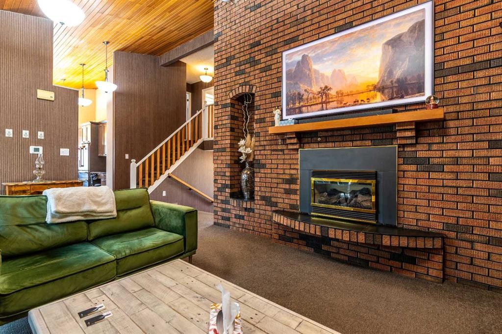 3003 51B Avenue, Lloydminster, AB - Indoor With Fireplace