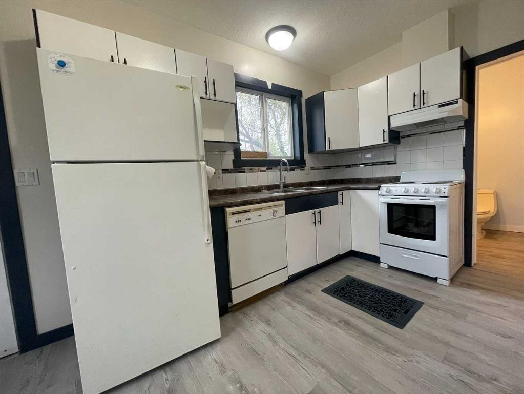 5009 54A Street, Lloydminster, AB - Indoor Photo Showing Kitchen With Double Sink
